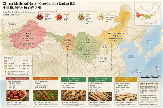 A Herb's True Home: China's Traditional Growing Regions and Why They Matter